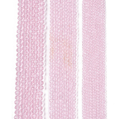 Glass Beads Strands EGLA-A044-T8mm-D10-1