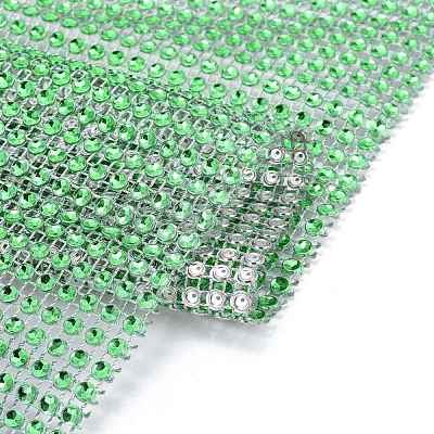 24 Rows Plastic Diamond Mesh Wrap Roll DIY-L049-05W-1
