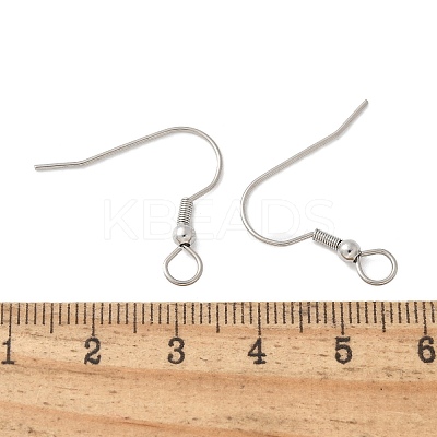 201 Stainless Steel Ear Hooks STAS-C117-03B-P-1