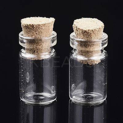 Glass Jar Glass Bottles Bead Containers LS-AJEW-S074-01A-1