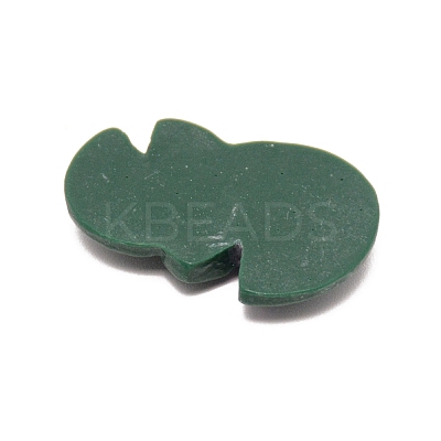 Resin Lotus Leaf Ornaments DJEW-WH0012-39-1