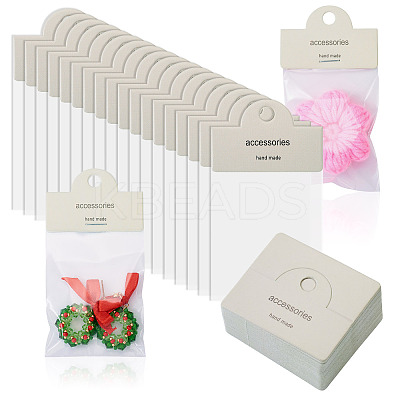 100Pcs Rectangle Clear Polypropylene Cellophane Bags CDIS-TA0001-39-1