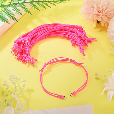 20Pcs Waxed Polyester Cord Bracelet Making AJEW-TAC00097-1