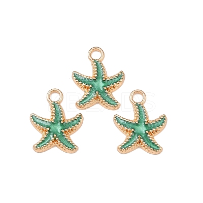 Alloy Enamel Pendants PALLOY-XCP0002-13-1