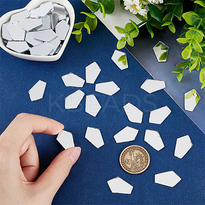 150Pcs Glass Mosaic Pieces DIY-OC0012-33D-1