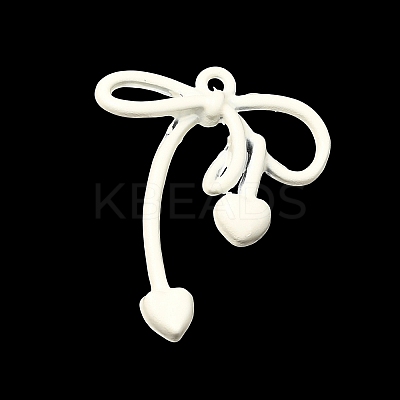 Spray Painted Alloy Pendants AL-CBA31C4-04A-1