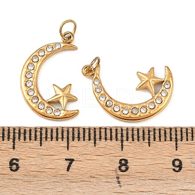 304 Stainless Steel Pendants STAS-H244-03G-1