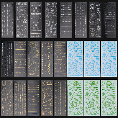 PET Waterproof Decorative Stickers DIY-CP0011-66-1