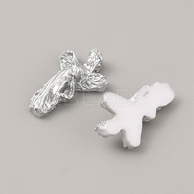Virgin Mary Resin Cabochons LS-MRMJ-WH0075-63A-1