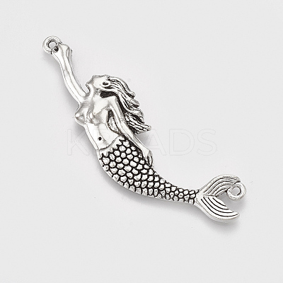 Tibetan Style Alloy Big Pendants LS-TIBEP-T052-31AS-RS-1