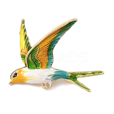 Bird Enamel Pins LS-JEWB-S034-05G-B-1