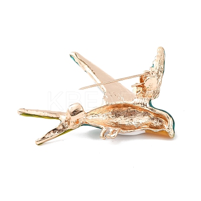 Swallow Enamel Pins JEWB-H035-02G-1