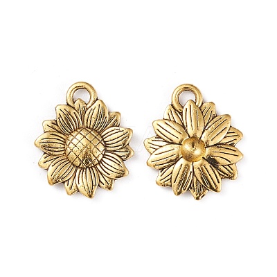 Tibetan Style Alloy Pendants TIBEP-R344-35AG-RS-1