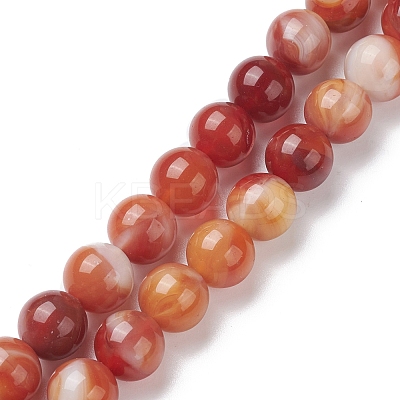 Handmade Lampwork Beads Strands LAMP-D072-B-01-1