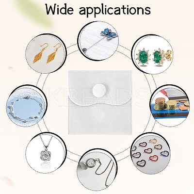 10Pcs Velvet Jewelry Pouches AJEW-NB0005-66G-1