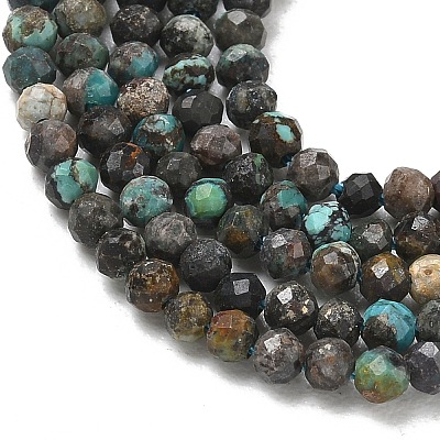 Natural African Turquoise(Jasper) Beads Strands G-RM241221-B9-1