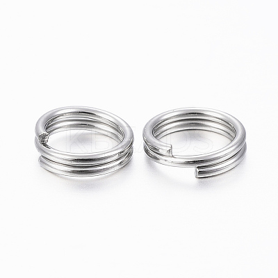 Tarnish Resistant 304 Stainless Steel Split Rings LS-STAS-H413-04P-B-1