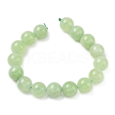 Dyed Natural Malaysia Jade Beads Strands G-G021-01D-04-1