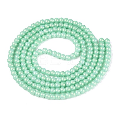 Baking Paint Glass Pearl Beads Strands DGLA-ZX001-05B-08-1