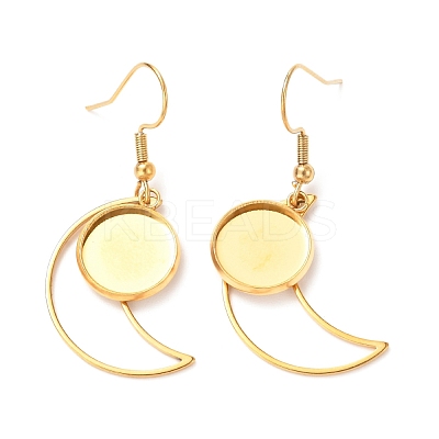 201 Stainless Steel Earring Hooks STAS-C030-24G-1