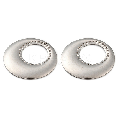 Non-Tarnish 304 Stainless Steel Pendants STAS-D021-01A-02P-1