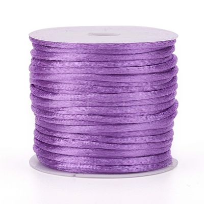 Nylon Satin Rattail Cords NWIR-L006-2mm-07-1