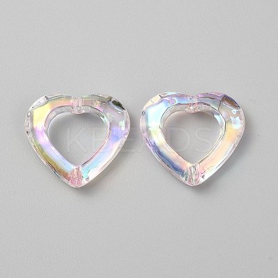 Plating Acrylic Beads MACR-WH0010-20A-02-1