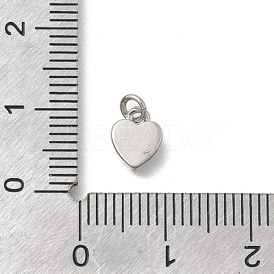 Brass & Natural Shell Heart Charms KK-D431-025B-01P-1