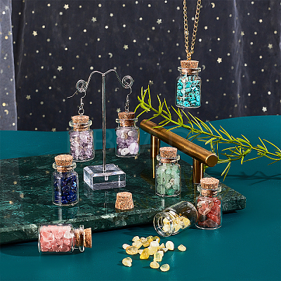 86~115G 10 Style DIY Wishing Bottle Making Kits DIY-PH0002-69-1