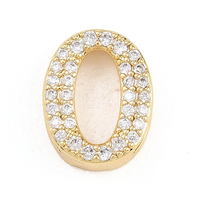 Brass Micro Pave Cubic Zirconia Pendants KK-B167-22G-0-1