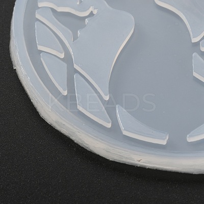 Coaster Food Grade Silhouette Silicone Molds DIY-H145-10-1