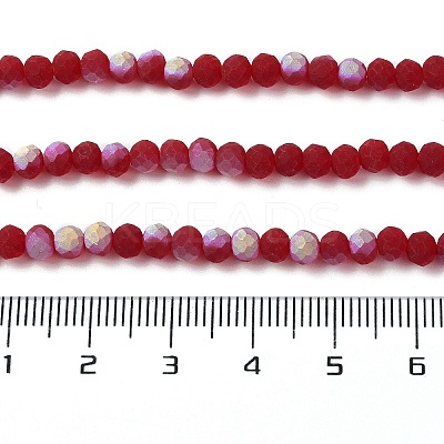 Transparent Glass Beads Strands X1-EGLA-A034-T4mm-MB07-1