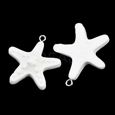 Opaque Resin Pendants RE-CBAF00C-05P-1