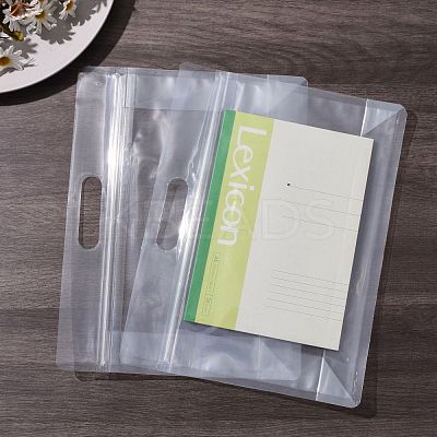 Transparent Plastic Zip Top Bag OPP-L003-02D-1
