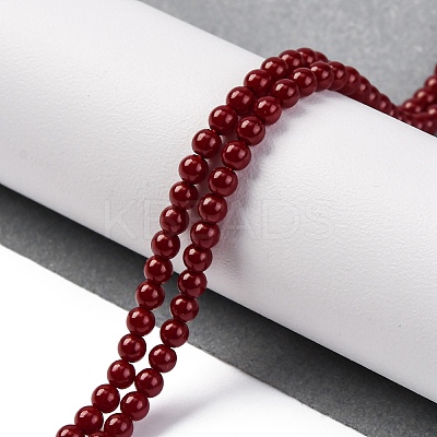 Baking Paint Glass Beads GLAA-Z010-01A-1
