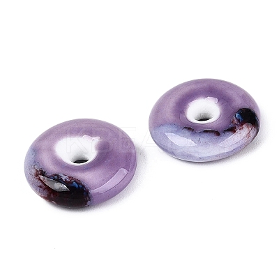 Vintage Handmade Porcelain Beads PORC-N013-20-15-1