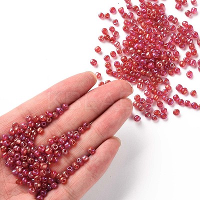 6/0 Round Glass Seed Beads SEED-US0003-4mm-165-1