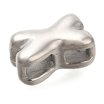 304 Stainless Steel Slide Charms STAS-B075-37P-X-1
