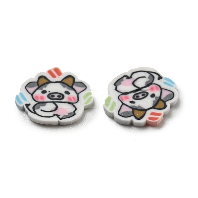 Handmade Polymer Clay Cabochons CLAY-P003-11A-1