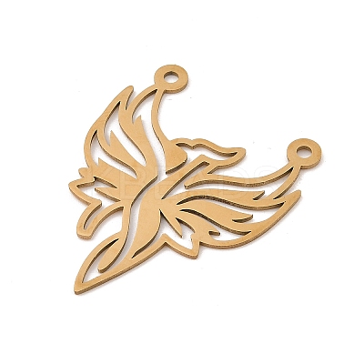 201 Stainless Steel Pendants STAS-Z109-08G-1