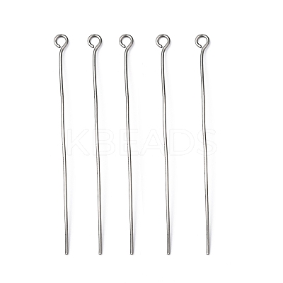 Non-Tarnish 304 Stainless Steel Eye Pin LS-X-STAS-R045-50mm-1