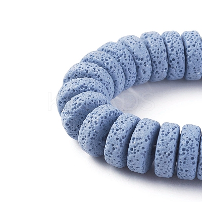 Natural Lava Rock Beads Strands G-F671-02B-20-1
