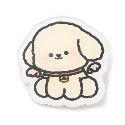 Dog Angel Acrylic Brooches LS-JEWB-P018-01B-1