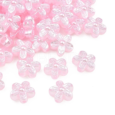 Imitation Pearl Acrylic Beads AC-CBAAA05-07A-1