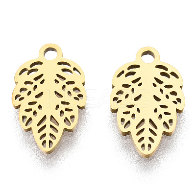 304 Stainless Steel Pendants STAS-E186-09G-1
