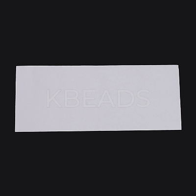 Plastic Necklace Chain Adhesive Pouch for Necklace Display Cards LS-AJEW-P088-01C-1