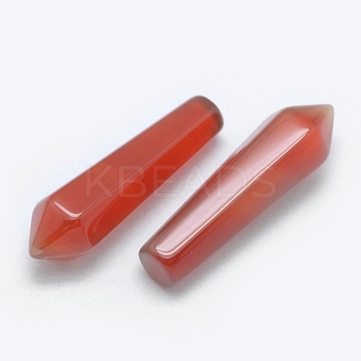 Natural Carnelian Pointed Beads G-E490-C02-1