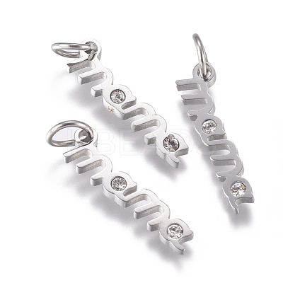 316 Surgical Stainless Steel Pendants X-STAS-L242-05P-1