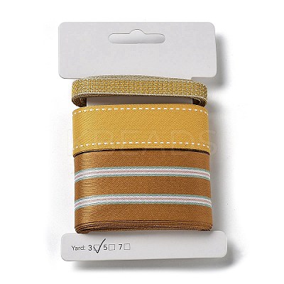 9 Yards 3 Styles Polyester Ribbon SRIB-C002-05B-1