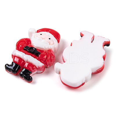 Christmas Decorations Theme Opaque Resin Decoden Cabochons LS-RESI-Z026-01T-1